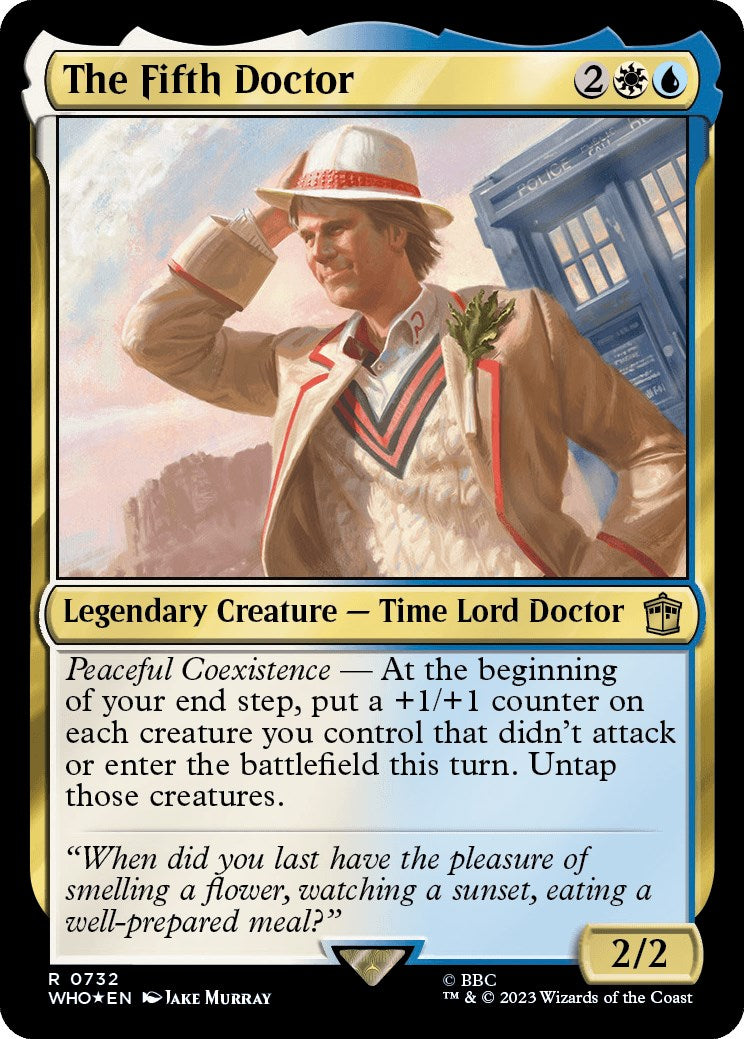 The Fifth Doctor (Surge Foil) [Doctor Who] | The CG Realm