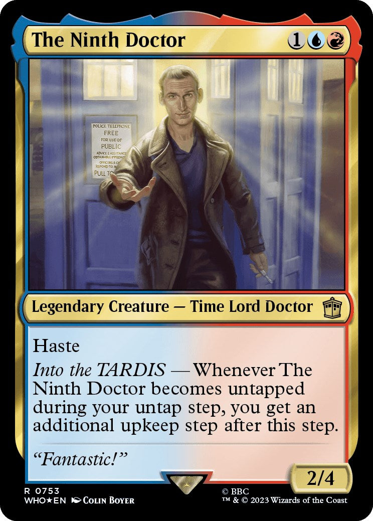 The Ninth Doctor (Surge Foil) [Doctor Who] | The CG Realm