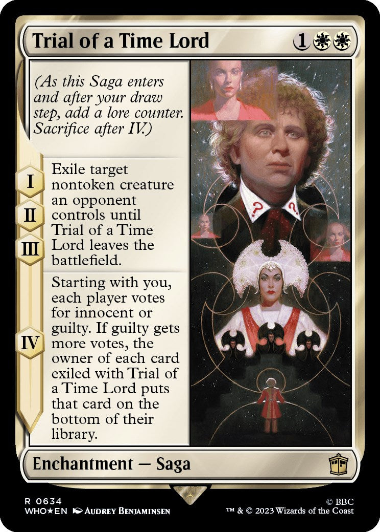 Trial of a Time Lord (Surge Foil) [Doctor Who] | The CG Realm