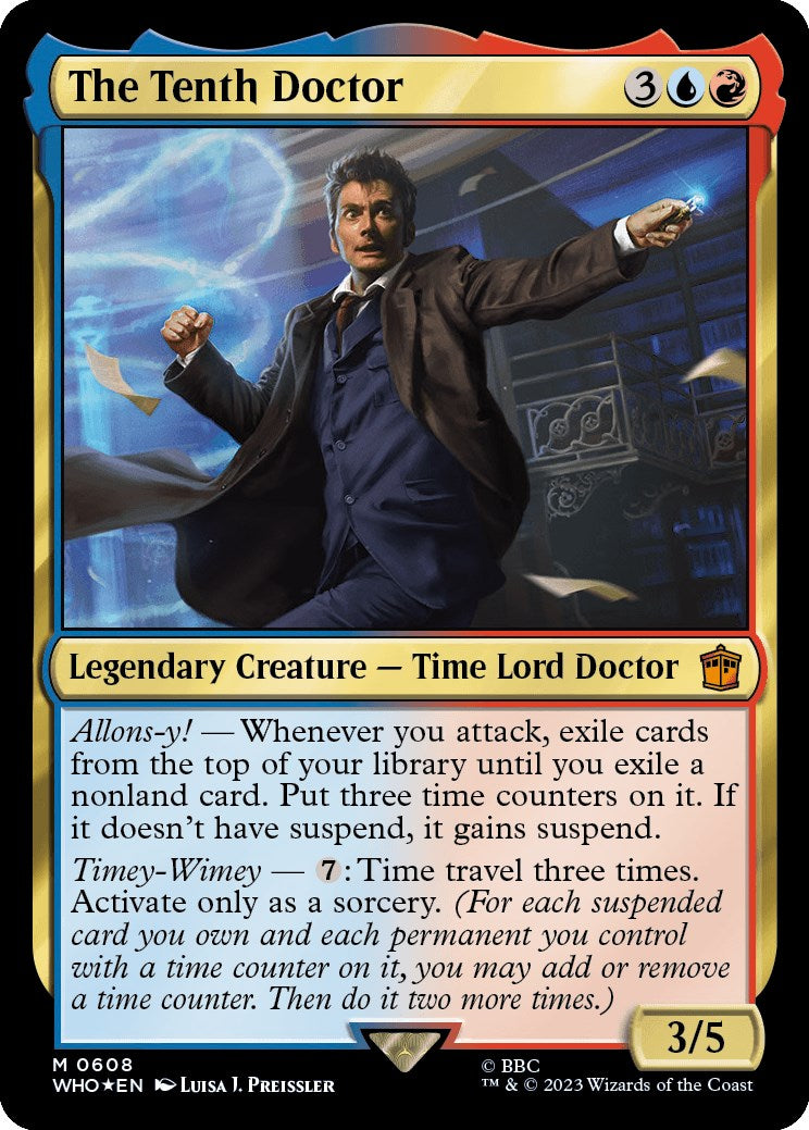 The Tenth Doctor (Surge Foil) [Doctor Who] | The CG Realm