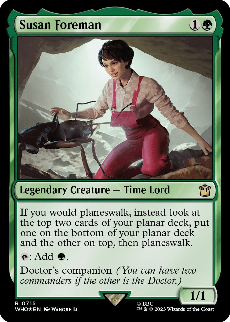 Susan Foreman (Surge Foil) [Doctor Who] | The CG Realm
