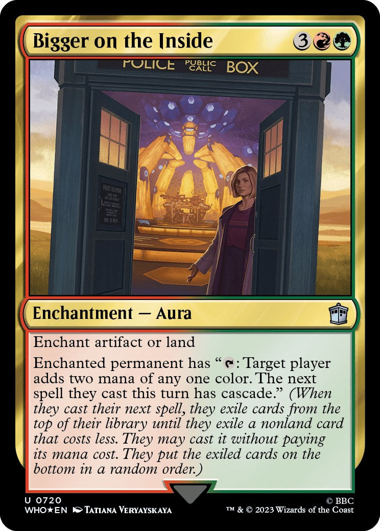 Bigger on the Inside (Surge Foil) [Doctor Who] | The CG Realm