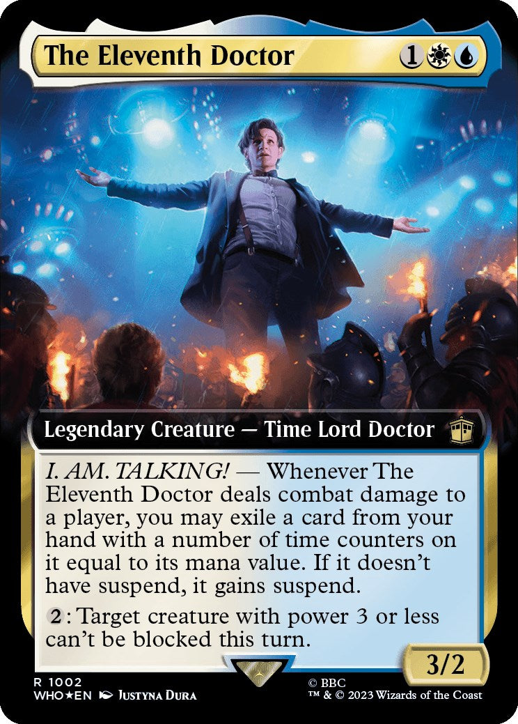 The Eleventh Doctor (Extended Art) (Surge Foil) [Doctor Who] | The CG Realm