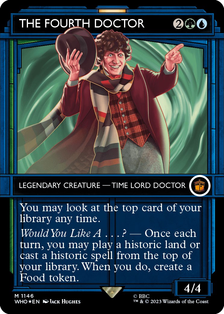 The Fourth Doctor (Showcase) (Surge Foil) [Doctor Who] | The CG Realm