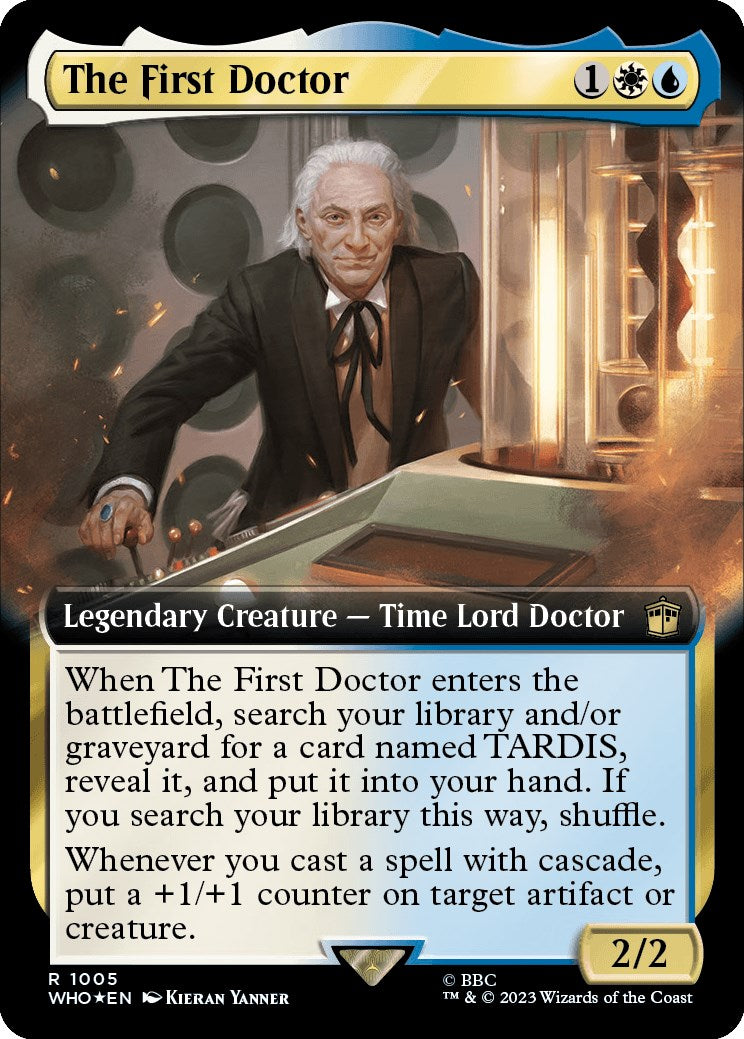 The First Doctor (Extended Art) (Surge Foil) [Doctor Who] | The CG Realm