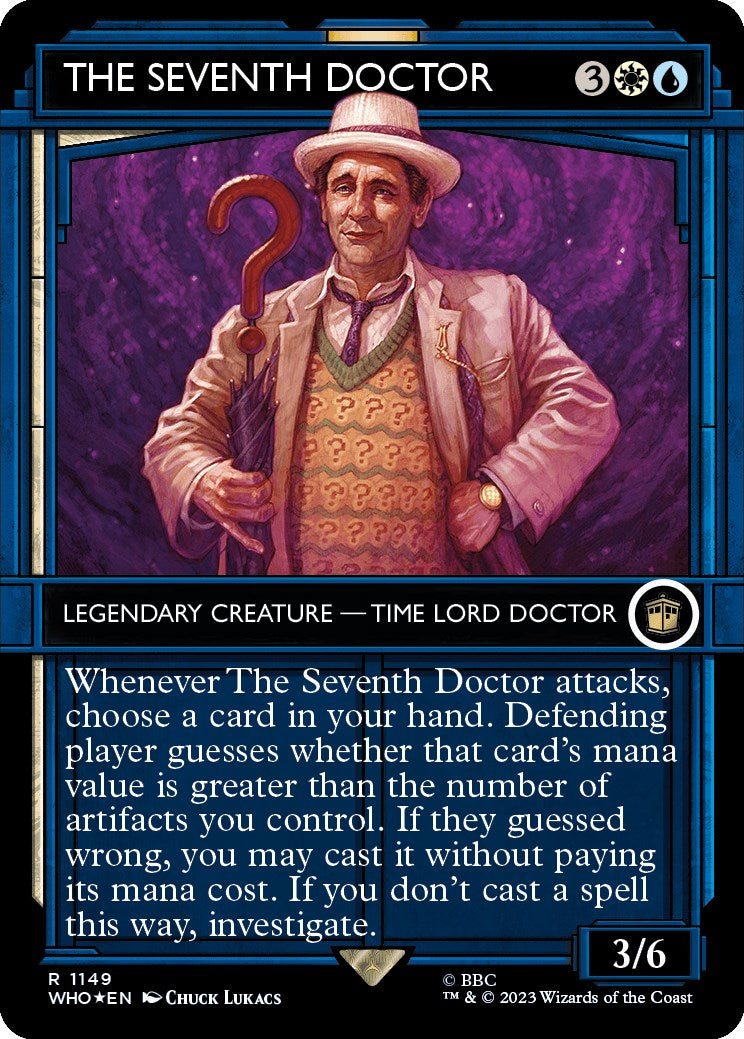 The Seventh Doctor (Showcase) (Surge Foil) [Doctor Who] | The CG Realm