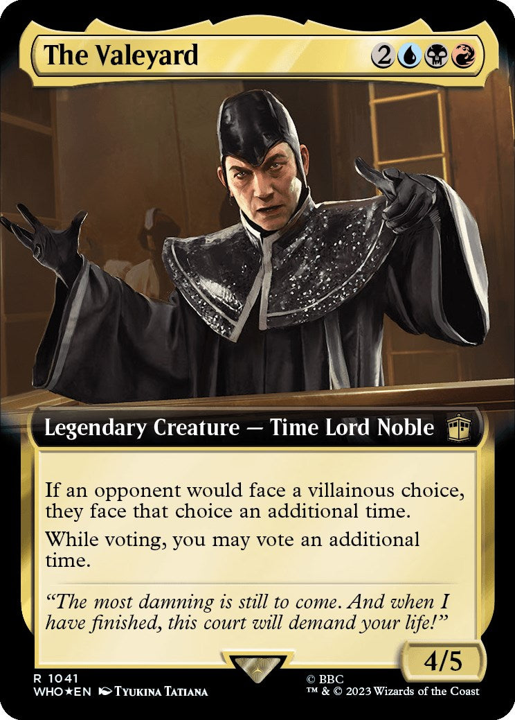 The Valeyard (Extended Art) (Surge Foil) [Doctor Who] | The CG Realm