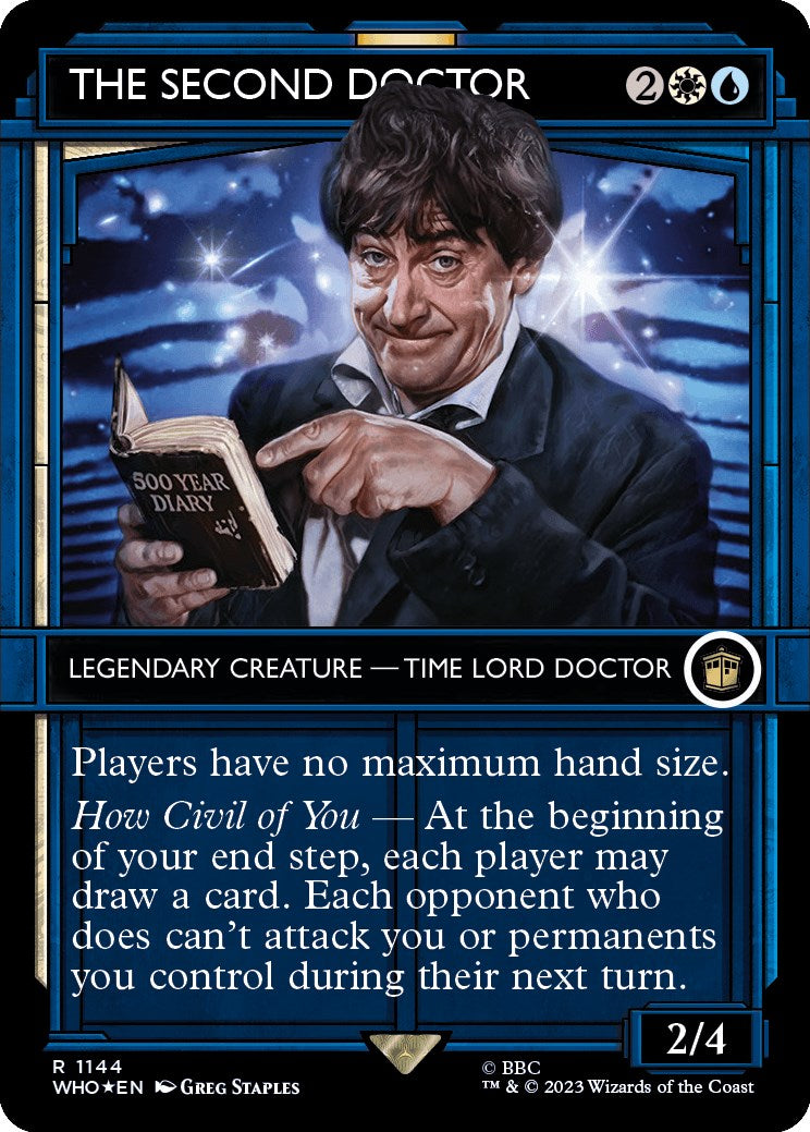 The Second Doctor (Showcase) (Surge Foil) [Doctor Who] | The CG Realm