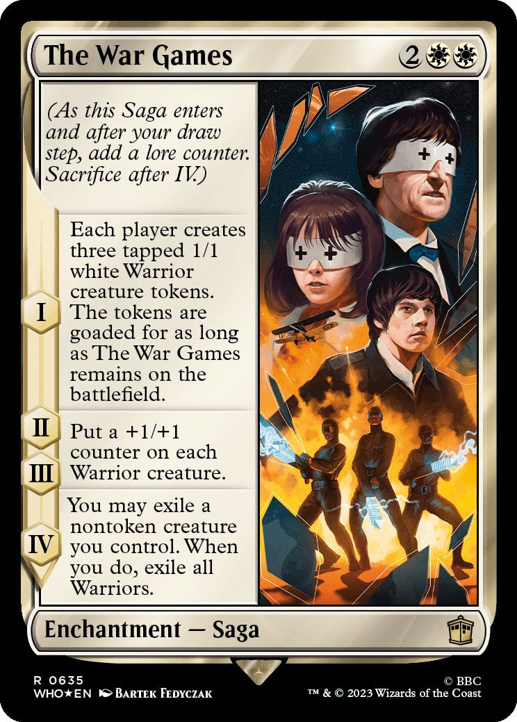 The War Games (Surge Foil) [Doctor Who] | The CG Realm