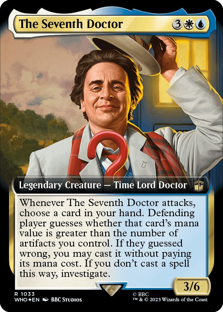 The Seventh Doctor (Extended Art) (Surge Foil) [Doctor Who] | The CG Realm