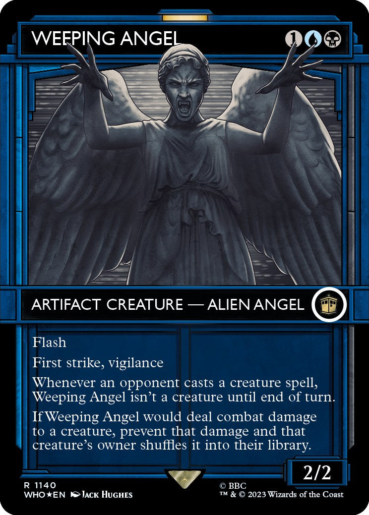 Weeping Angel (Showcase) (Surge Foil) [Doctor Who] | The CG Realm