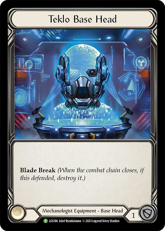 Teklo Base Head [LGS186] (Promo)  Cold Foil | The CG Realm