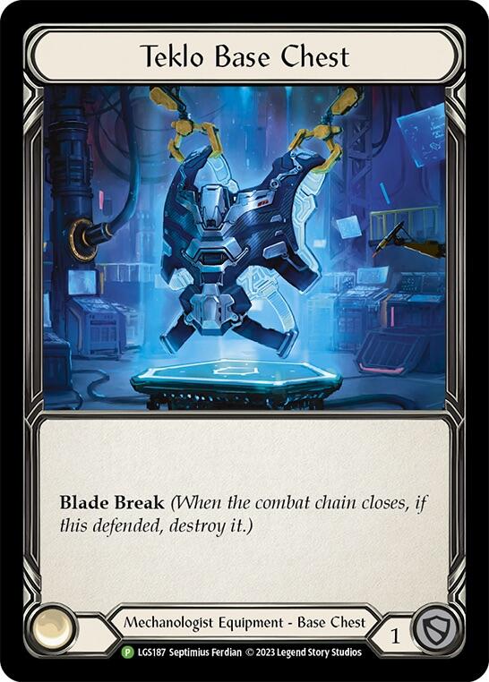 Teklo Base Chest [LGS187] (Promo)  Cold Foil | The CG Realm