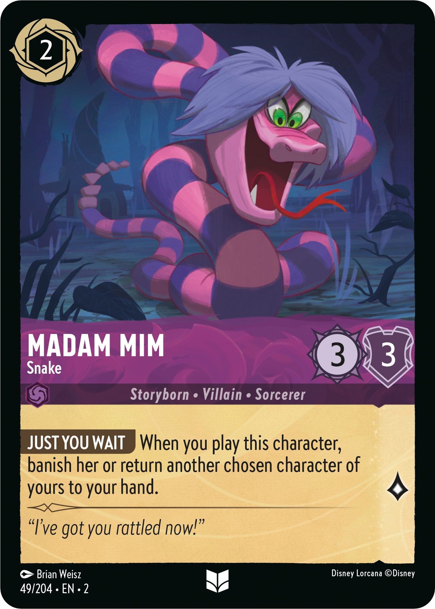 Madam Mim - Snake (49/204) [Rise of the Floodborn] | The CG Realm