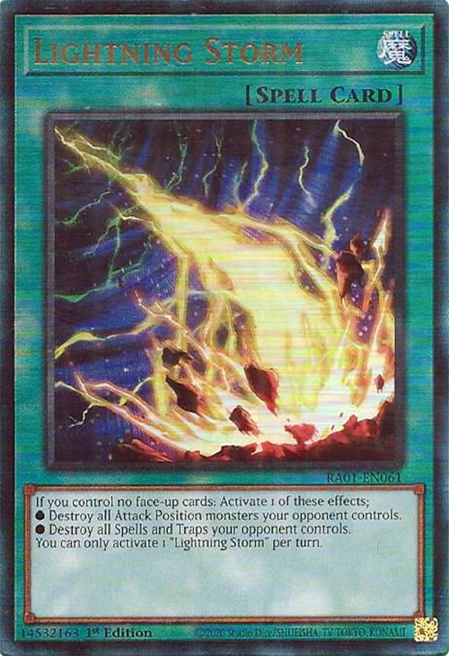 Lightning Storm [RA01-EN061] Prismatic Ultimate Rare | The CG Realm