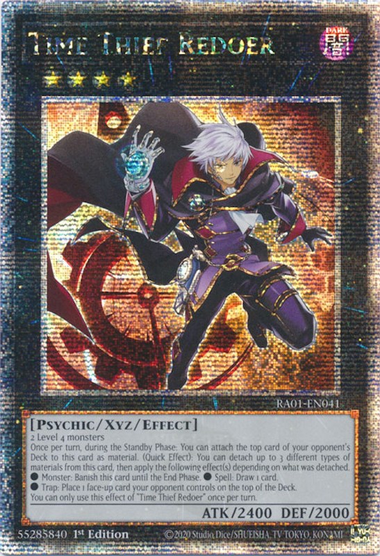 Time Thief Redoer [RA01-EN041] Quarter Century Secret Rare | The CG Realm