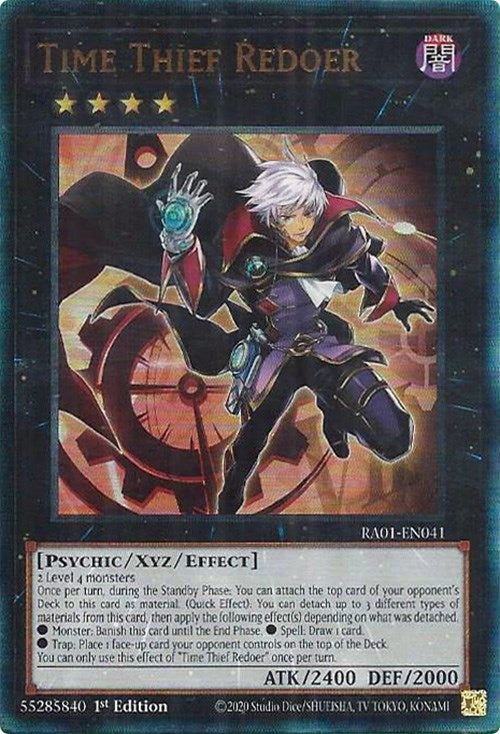 Time Thief Redoer [RA01-EN041] Prismatic Ultimate Rare | The CG Realm