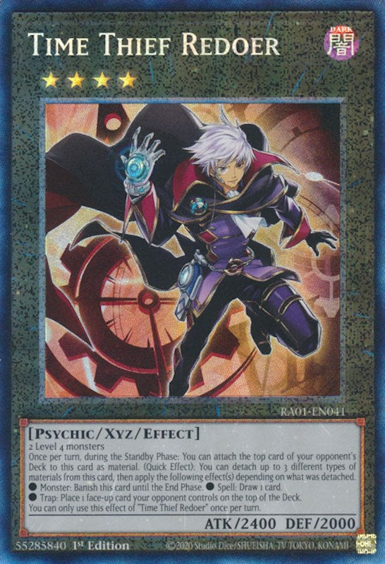 Time Thief Redoer [RA01-EN041] Prismatic Collector's Rare | The CG Realm