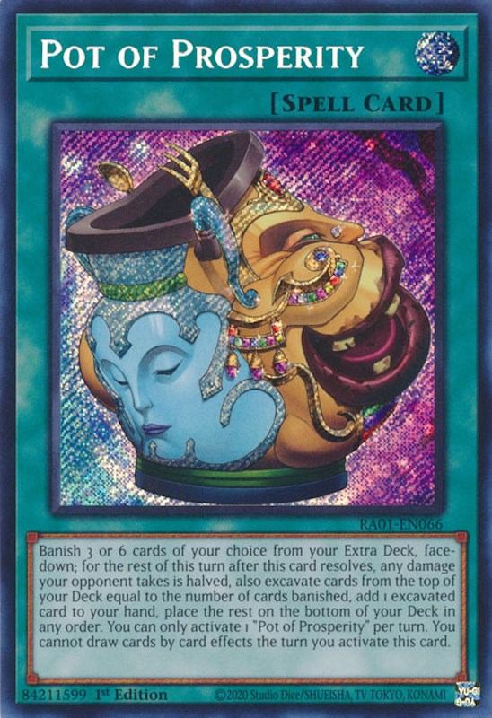 Pot of Prosperity [RA01-EN066] Secret Rare | The CG Realm