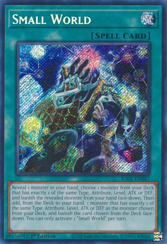 Small World [RA01-EN067] Secret Rare | The CG Realm