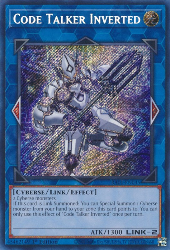 Code Talker Inverted [RA01-EN045] Secret Rare | The CG Realm