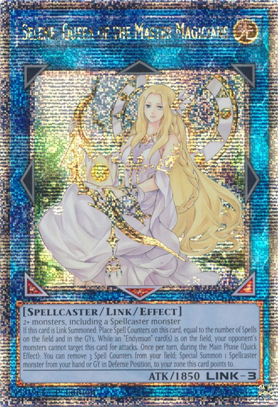 Selene, Queen of the Master Magicians [RA01-EN047] Quarter Century Secret Rare | The CG Realm