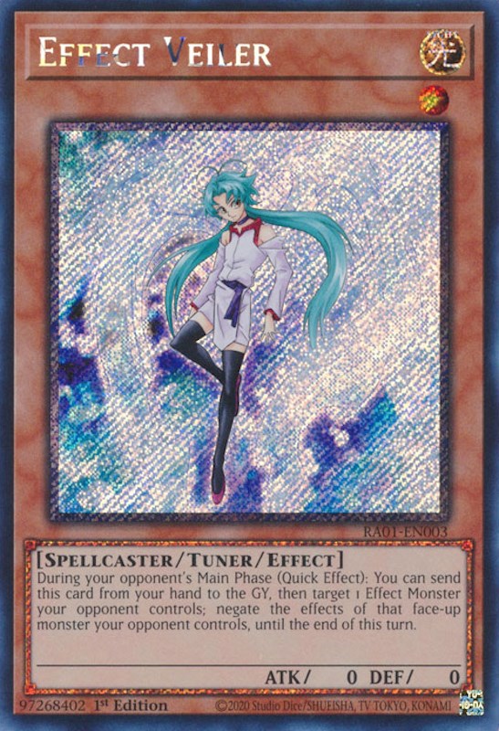 Effect Veiler [RA01-EN003] Platinum Secret Rare | The CG Realm