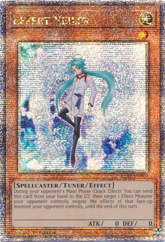 Effect Veiler [RA01-EN003] Quarter Century Secret Rare | The CG Realm