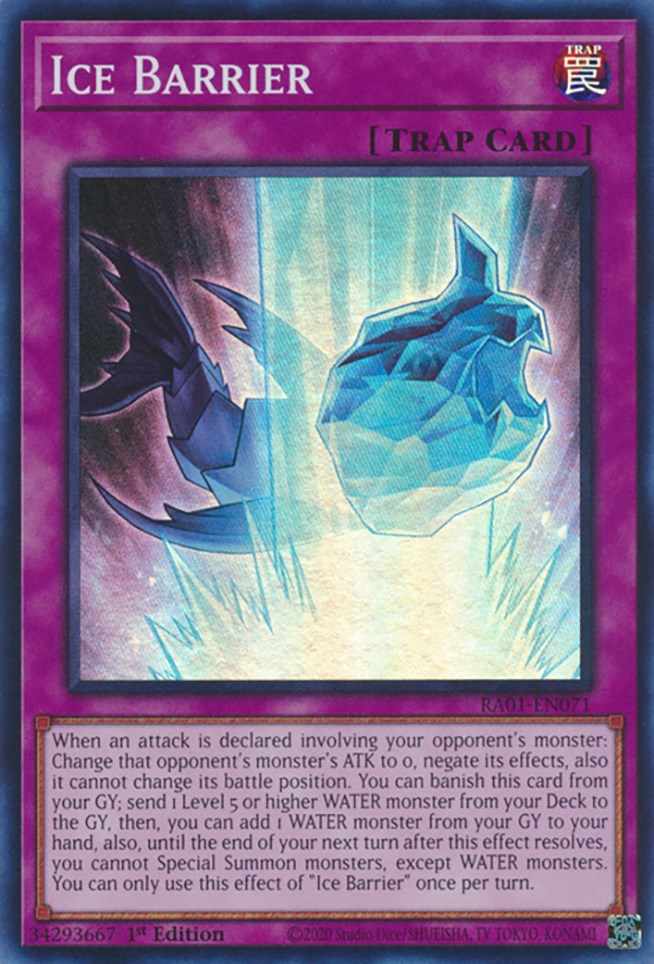 Ice Barrier [RA01-EN071] Super Rare | The CG Realm