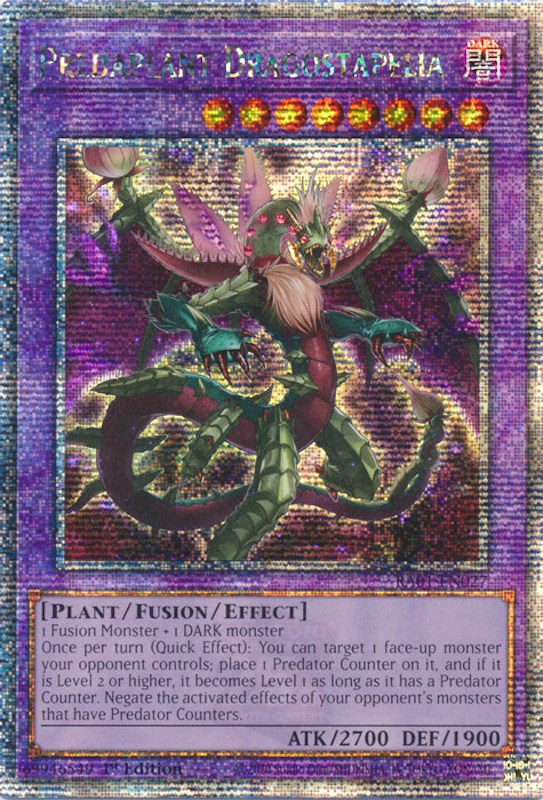 Predaplant Dragostapelia [RA01-EN027] Quarter Century Secret Rare | The CG Realm