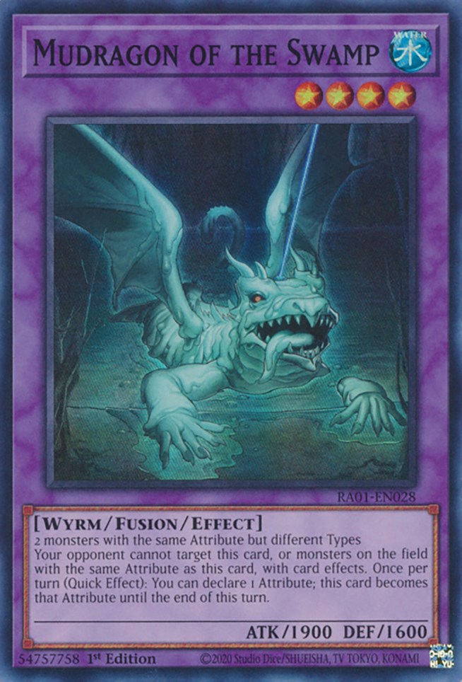 Mudragon of the Swamp [RA01-EN028] Super Rare | The CG Realm