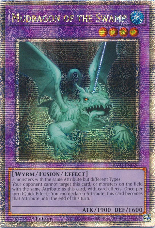 Mudragon of the Swamp [RA01-EN028] Quarter Century Secret Rare | The CG Realm