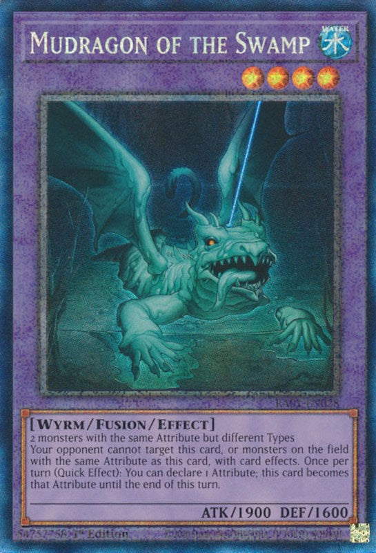 Mudragon of the Swamp [RA01-EN028] Prismatic Collector's Rare | The CG Realm