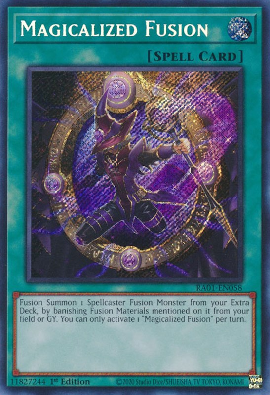 Magicalized Fusion [RA01-EN058] Secret Rare | The CG Realm