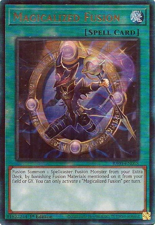 Magicalized Fusion [RA01-EN058] Prismatic Ultimate Rare | The CG Realm