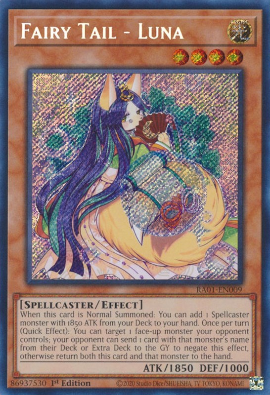 Fairy Tail - Luna [RA01-EN009] Secret Rare | The CG Realm