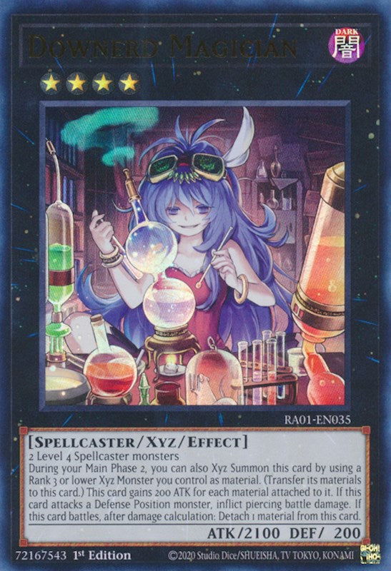 Downerd Magician [RA01-EN035] Ultra Rare | The CG Realm