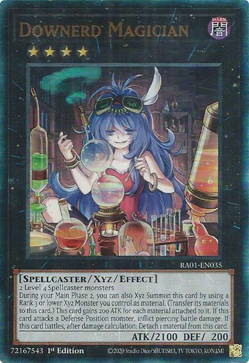 Downerd Magician [RA01-EN035] Prismatic Ultimate Rare | The CG Realm