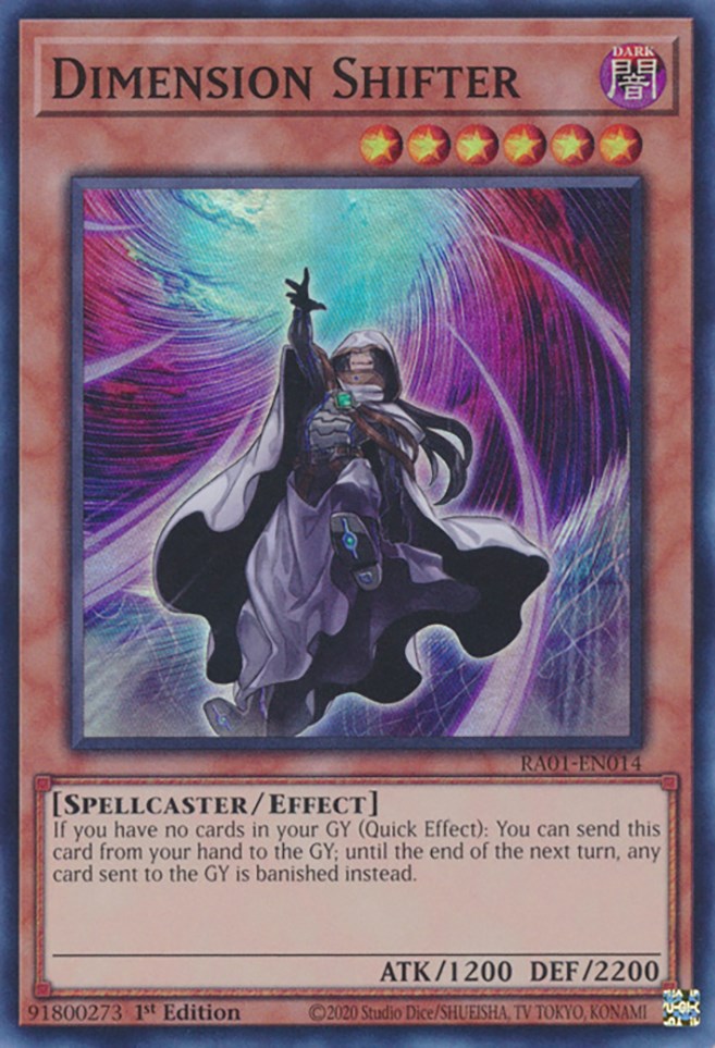 Dimension Shifter [RA01-EN014] Super Rare | The CG Realm