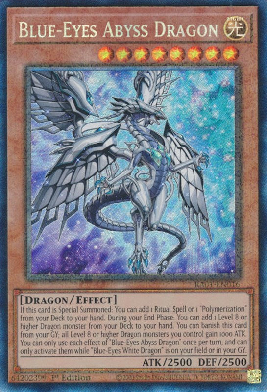 Blue-Eyes Abyss Dragon [RA01-EN016] Prismatic Collector's Rare | The CG Realm