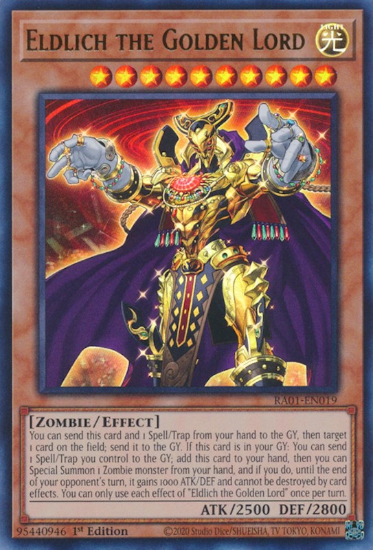 Eldlich the Golden Lord [RA01-EN019] Ultra Rare | The CG Realm