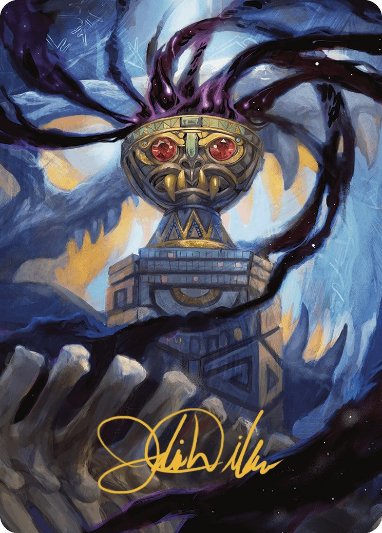 Chalice of the Void Art Card (Gold-Stamped Signature) [The Lost Caverns of Ixalan Art Series] | The CG Realm