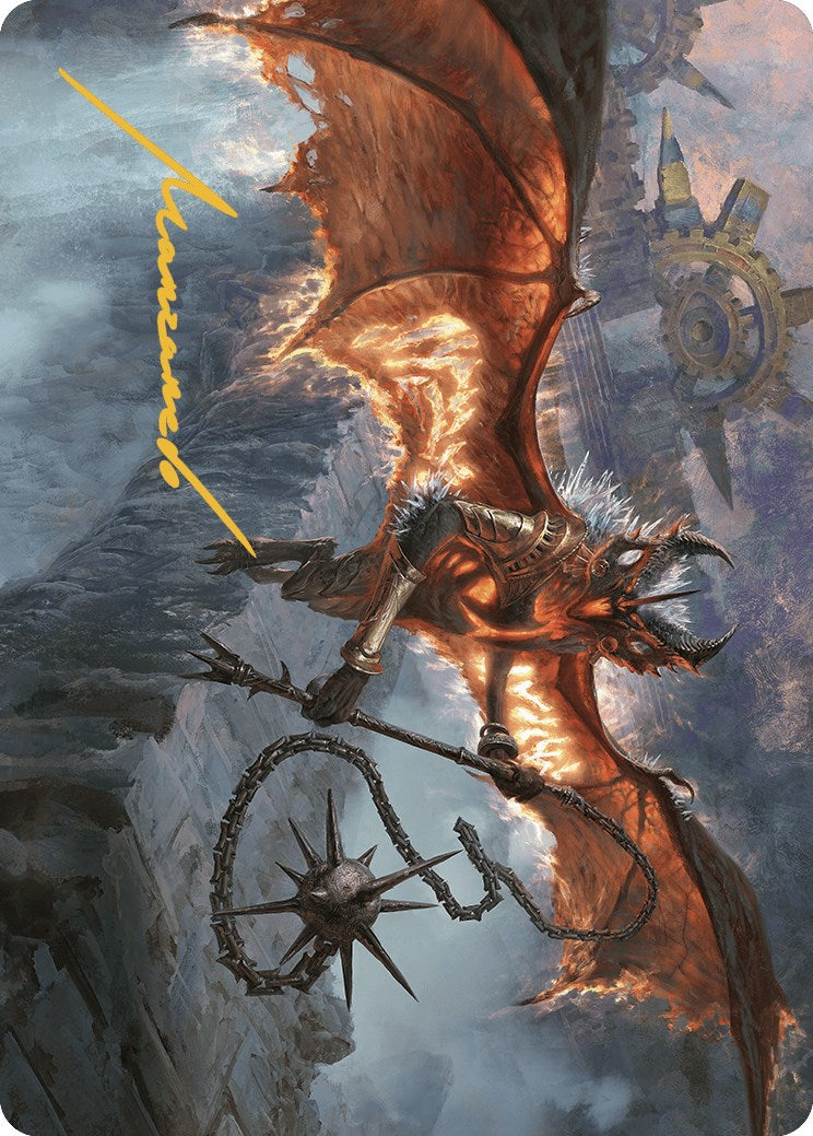 Bloodletter of Aclazotz Art Card (15/81) (Gold-Stamped Signature) [The Lost Caverns of Ixalan Art Series] | The CG Realm