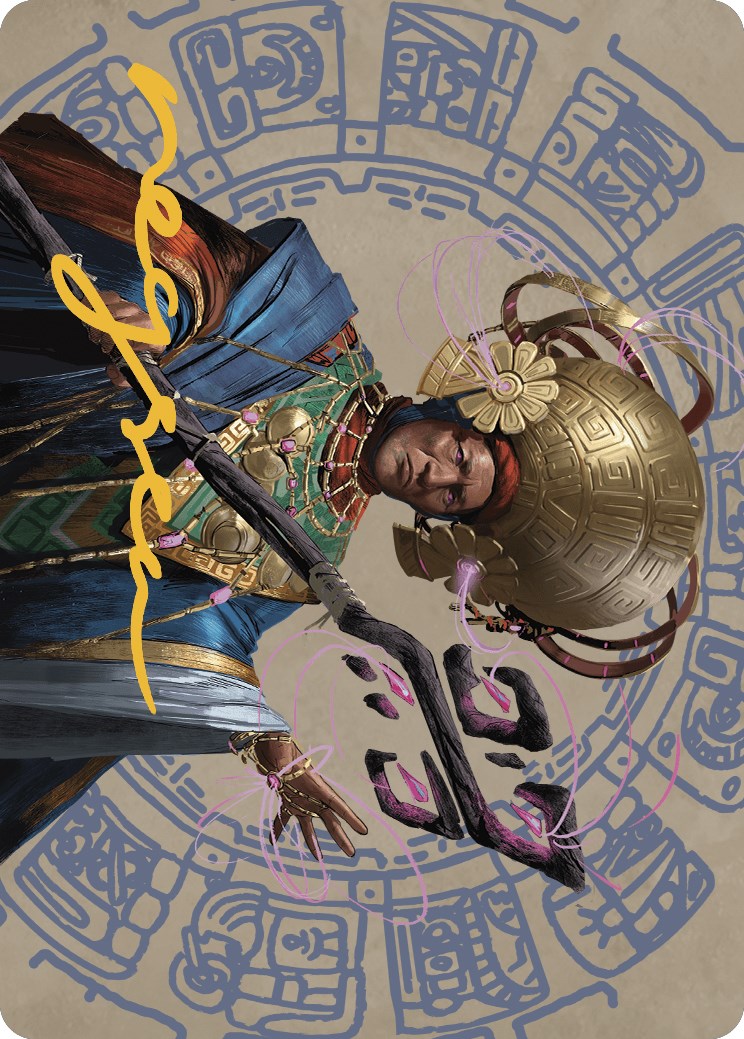 Akal Pakal, First Among Equals Art Card (46/81) (Gold-Stamped Signature) [The Lost Caverns of Ixalan Art Series] | The CG Realm