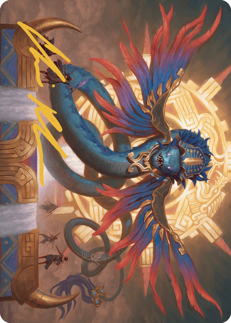 Ojer Pakpatiq, Deepest Epoch Art Card (13/81) (Gold-Stamped Signature) [The Lost Caverns of Ixalan Art Series] | The CG Realm