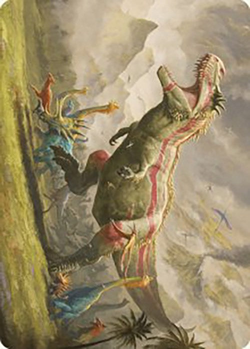 Ghalta, Stampede Tyrant Art Card [The Lost Caverns of Ixalan Art Series] | The CG Realm