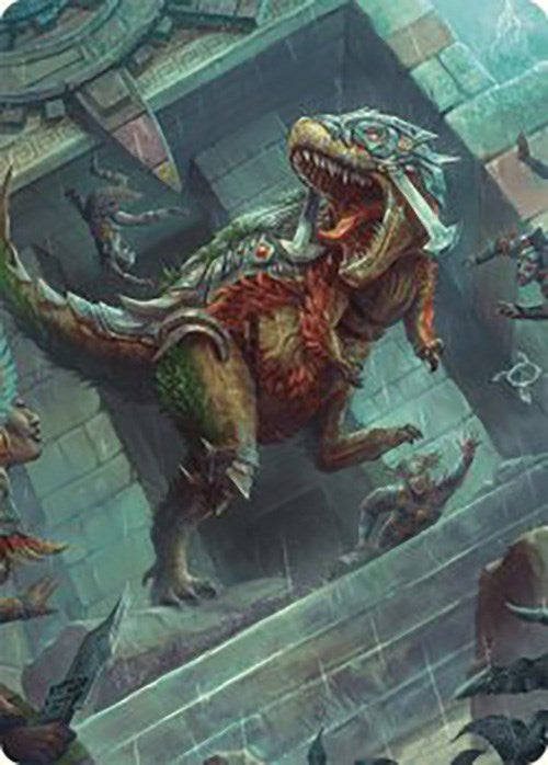 Carnage Tyrant Art Card [The Lost Caverns of Ixalan Art Series] | The CG Realm