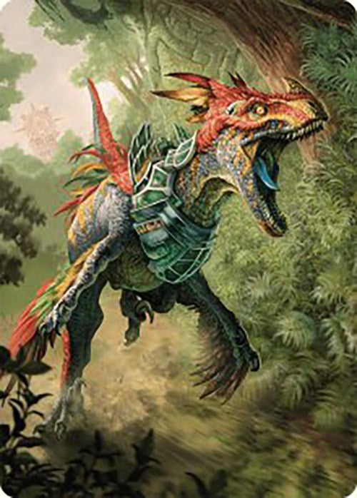 Dinosaur Token Art Card [The Lost Caverns of Ixalan Art Series] | The CG Realm
