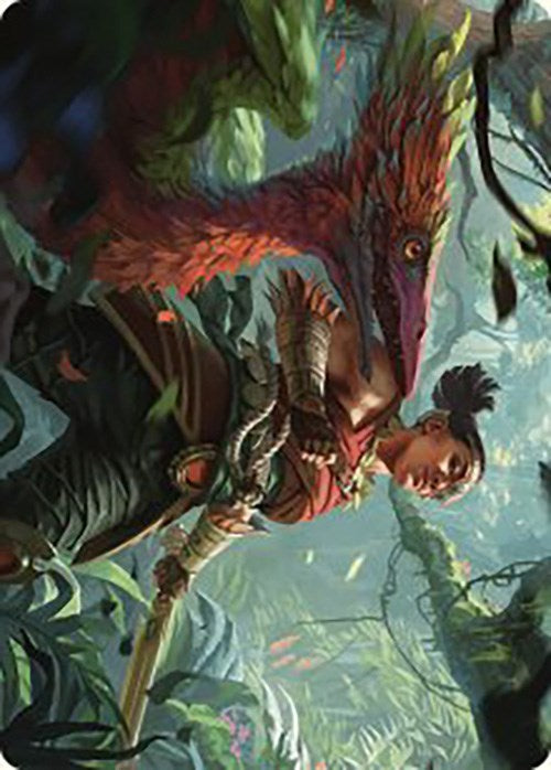 Wayta, Trainer Prodigy Art Card [The Lost Caverns of Ixalan Art Series] | The CG Realm