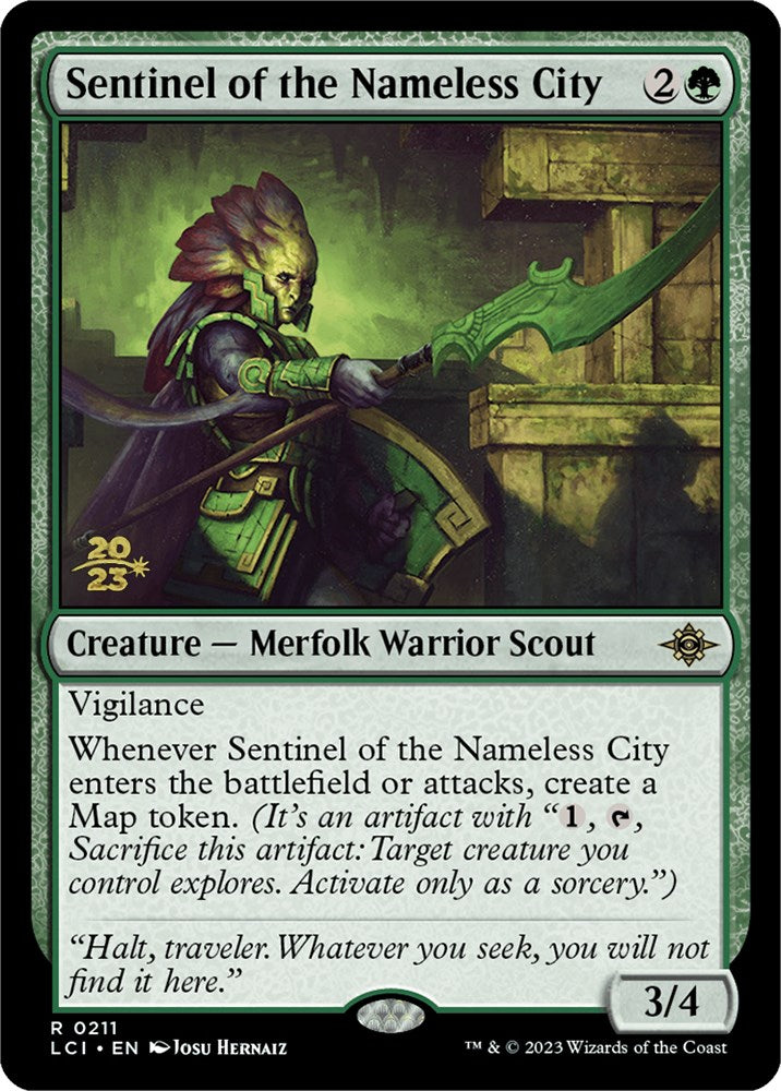 Sentinel of the Nameless City [The Lost Caverns of Ixalan Prerelease Cards] | The CG Realm